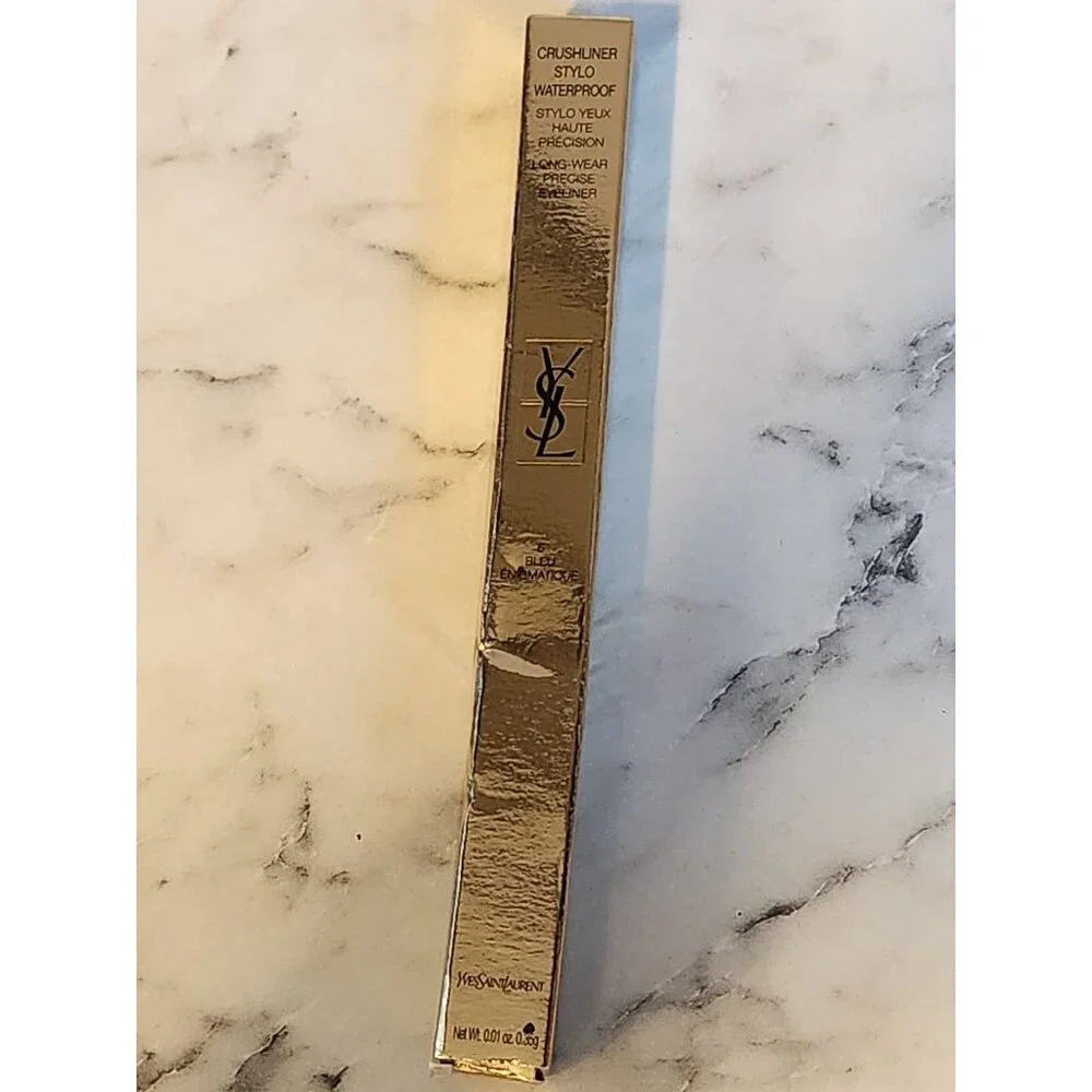 Yves Saint Laurent Crushliner Waterproof Eyeliner Pencil 6 Blue Bleu Enigmatique